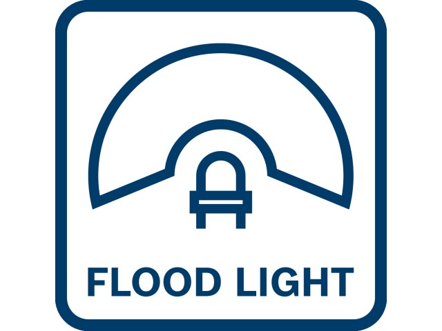 Brezžična svetilka Bosch za uporabo na gradbišču GLI 18V-3000, 06014A8100